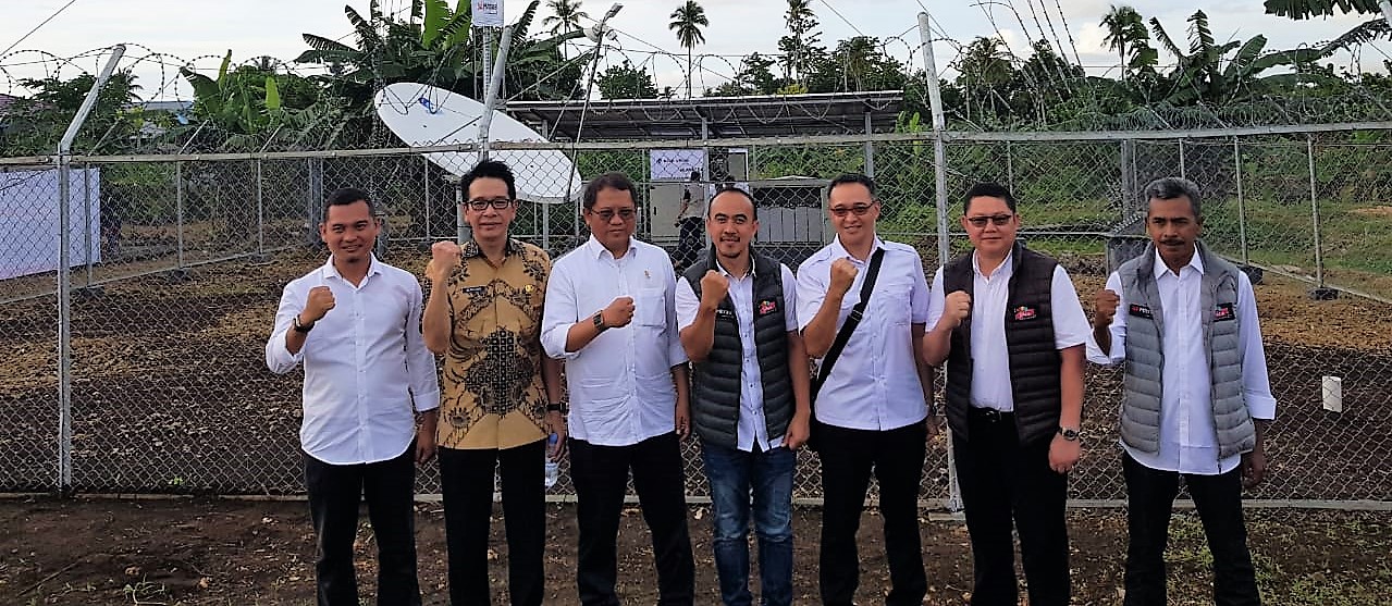 Minister of Communication and Information Visits Mitratel Tower at the Border