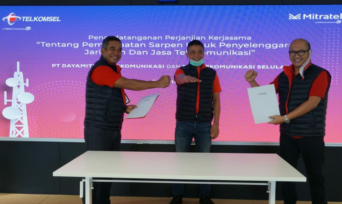 Sinergi Mitratel dan Telkomsel, Tingkatkan Layanan Telekomunikasi Untuk Akselerasi Negeri