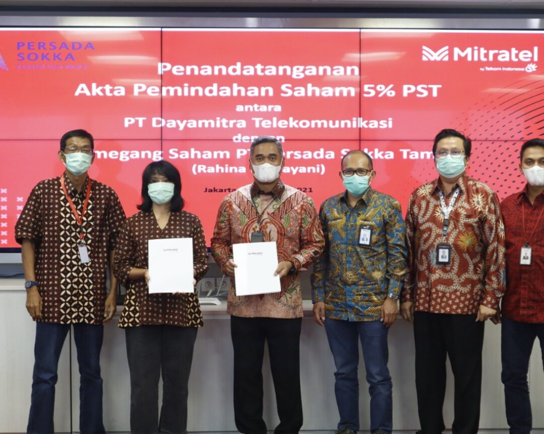Mitratel Resmi Akuisisi 100% saham Persada Sokka Tama