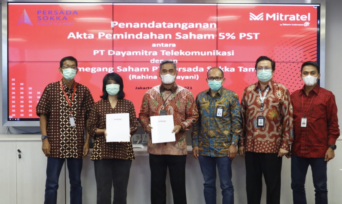 Mitratel Officially Acquired 100% of Persada Sokka Tama’s Shares