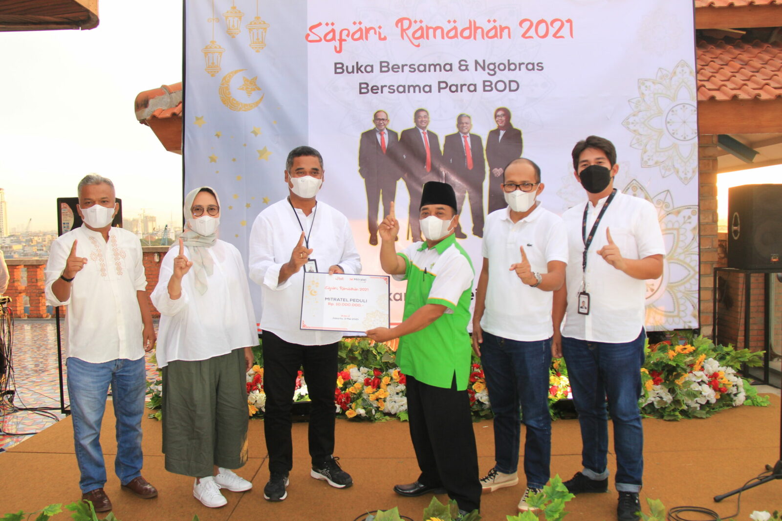 Mitratel Berbagi di Seluruh Area pada Rangkaian Acara Safari Ramadhan