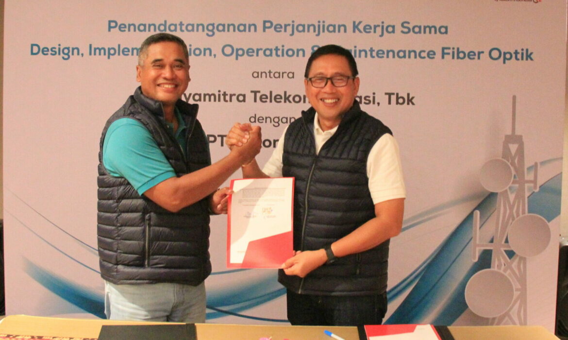 Sinergi Telkom Group, Mitratel tandatangani Perjanjian Kerja Sama Strategis dengan Telkom Akses
