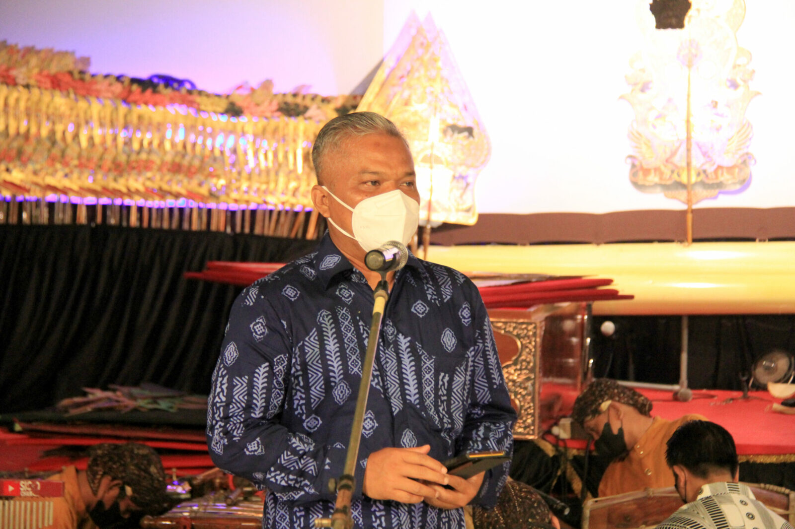 Penyelenggaraan Pagelaran Budaya Wayang Kulit bersama Setmilpres, Sanggar Hayuning dan TMII