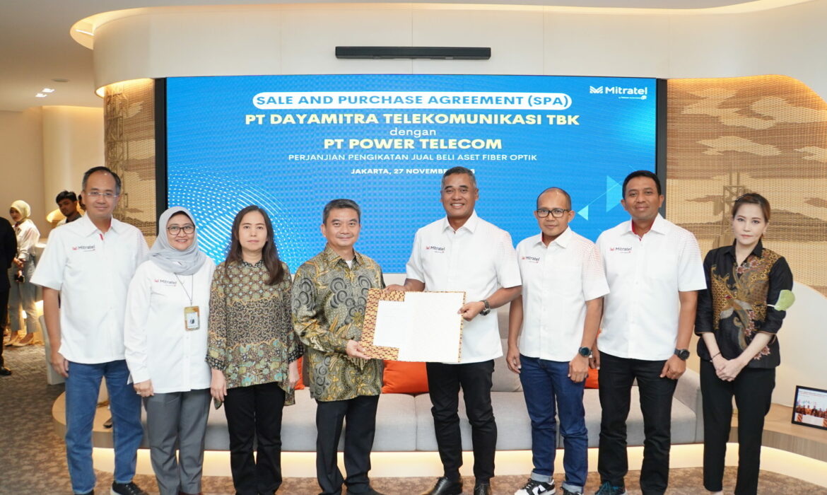 Mitratel Acquires 967,1 Km Fiber Optic 